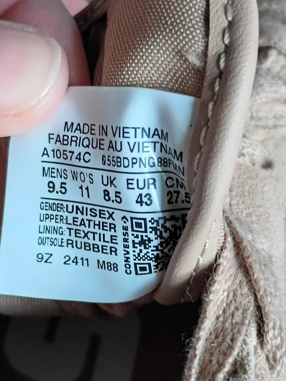 Converse never worn excellent